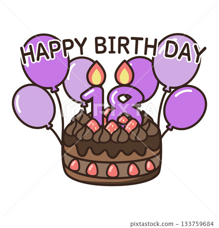 生日巧克力蛋糕 生日巧克力蛋糕 133759684