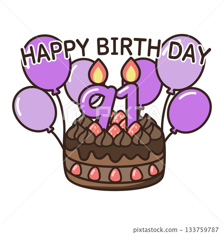 生日巧克力蛋糕 生日巧克力蛋糕 133759787