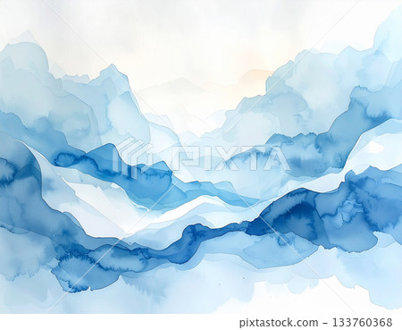 層疊抽象圖案,以淺藍色點綴 層疊抽象圖案,以淺藍色點綴 133760368