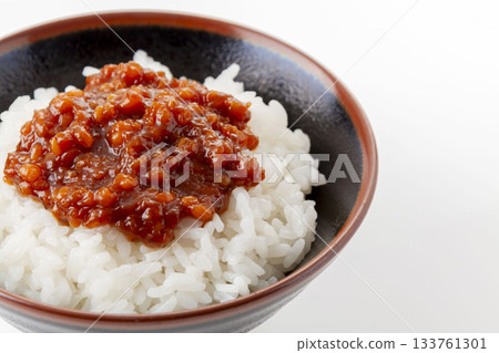 Moromi miso and rice 133761301
