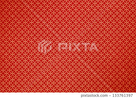 Background image 16 with a gradient of gold cloisonné pattern on red fabric Background image 16 with a gradient of gold cloisonné pattern on red fabric 133761397