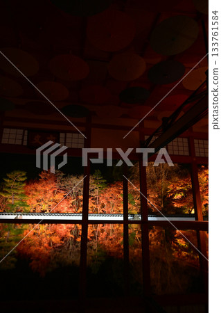 奉德寺的地板楓木燈飾 133761584