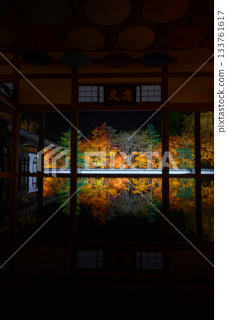 奉德寺的地板楓木燈飾 133761617