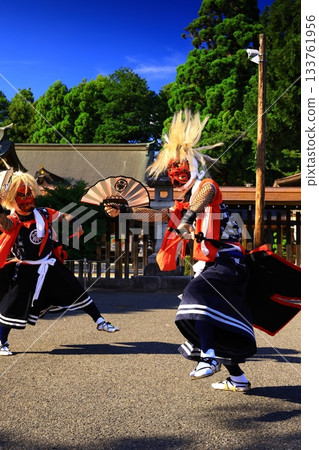 Iwate Prefecture Folk Performing Arts Performance: Onikenmai 133761956