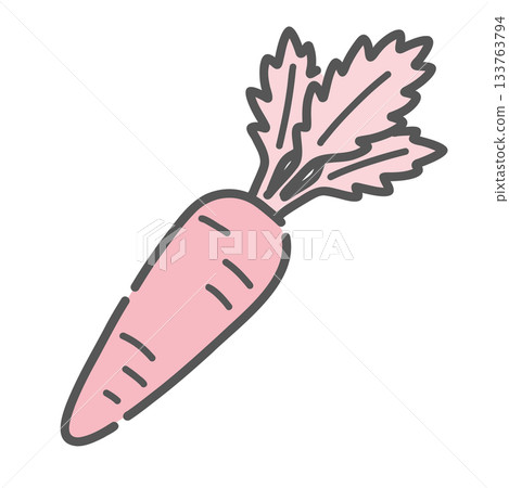 Carrot illustrations, root vegetables, warming foods, and vegetable icons. Carrot illustrations, root vegetables, warming foods, and vegetable icons. 133763794