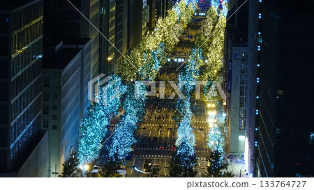 美麗的城市夜景 美麗的城市夜景 133764727