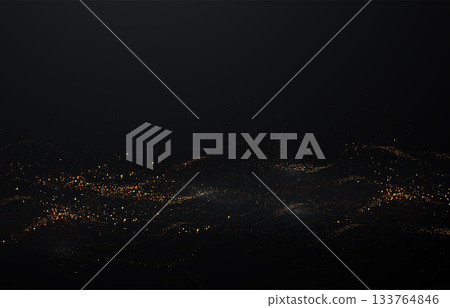 A background with an isolated, exquisite, chaotic wavy pattern 133764846