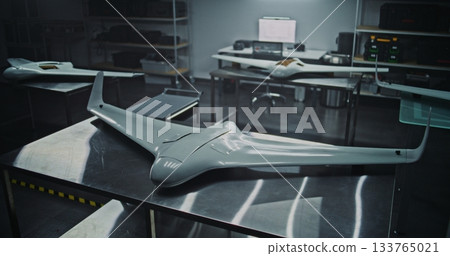 Flying Wing Design Multiple Tactical UAV on Production Tables 133765021