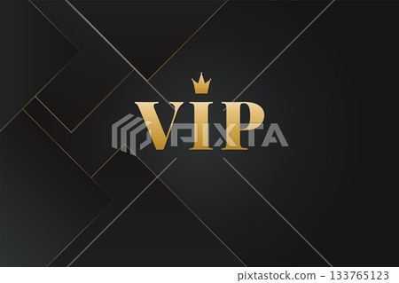 luxury vip card design 133765123