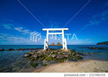 糸島櫻井二見浦的情侶岩 133766350