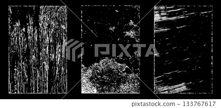 Black and white grunge. Distress overlay texture. Abstract surface dust and rough dirty wall background concept. Distress illustration simply place over object to create grunge effect. Vector EPS10. Black and white grunge. Distress overlay texture. Abstract surface dust and rough dirty wall background concept. Distress illustration simply place over object to create grunge effect. Vector EPS10. 133767617