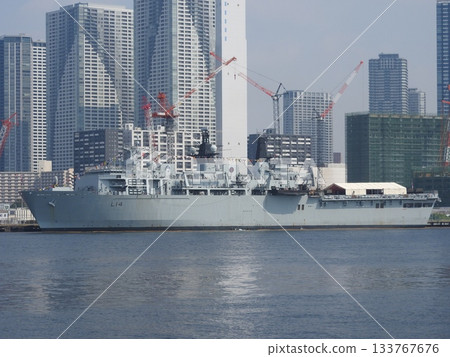 Royal Navy Albion-class amphibious transport dock ship L-14 HMS Albion Royal Navy Albion-class amphibious transport dock ship L-14 HMS Albion 133767676
