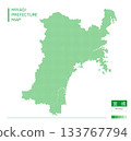 Miyagi Prefecture Map (Dot) 133767794