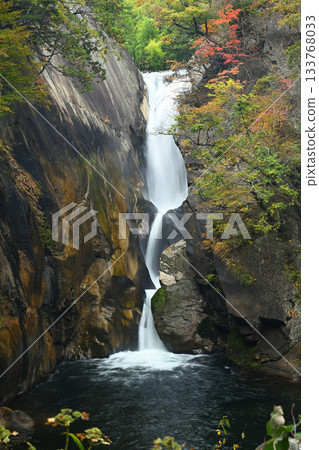 Senga Falls in autumn, colored by autumn leaves Senga Falls in autumn, colored by autumn leaves 133768033