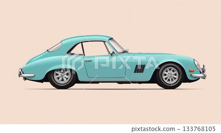 汽車剪貼畫 133768105