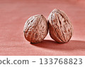 Two  walnuts studio shot 133768823