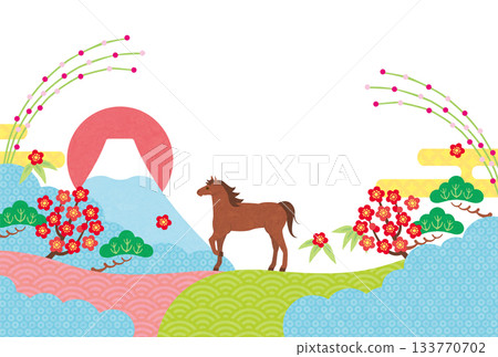 馬年新年卡片模板 - Shi3 馬年新年卡片模板 - Shi3 133770702