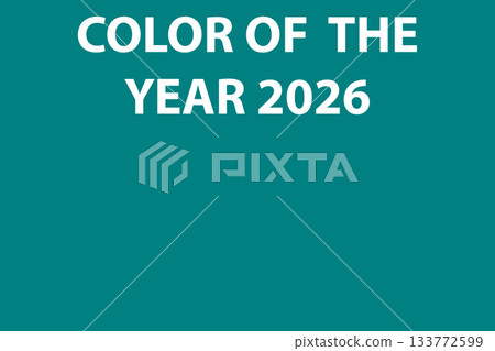 Transformative Teal. 2026 Trend Color Transformative Teal. 2026 Trend Color 133772599