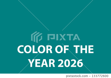 Transformative Teal. 2026 Trend Color Transformative Teal. 2026 Trend Color 133772600