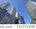 名古屋站景色2，仰望藍天下的摩天大樓 133772696