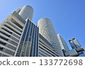 名古屋站4號站景，仰望藍天下的摩天大樓 133772698