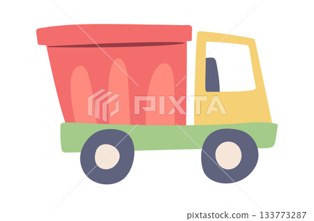 Toy dumping truck children car Toy dumping truck children car 133773287