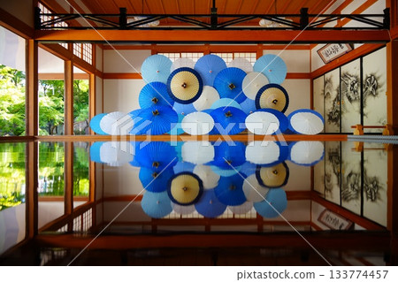Hotokuji Temple - Reflection of Summer Maple Leaves Hotokuji Temple - Reflection of Summer Maple Leaves 133774457