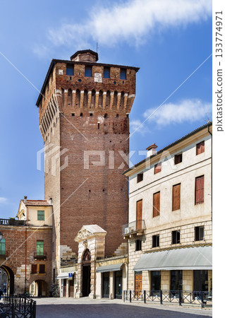 Porta Castello Tower, Vicenza, Italy Porta Castello Tower, Vicenza, Italy 133774971