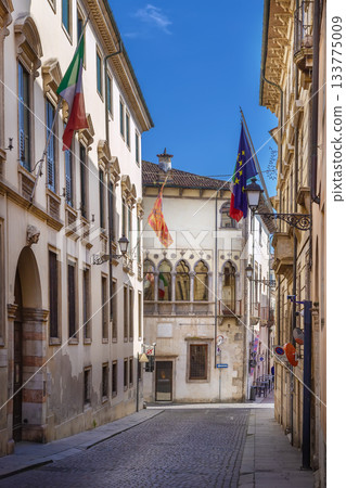Street in Vicenza, Italy 133775009