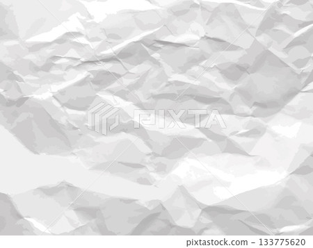 Crumpled sheet of paper vector graphic Crumpled sheet of paper vector graphic 133775620