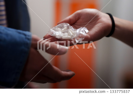 Drug dealing and drug buying at school. Drug dealing and drug buying at school. 133775837