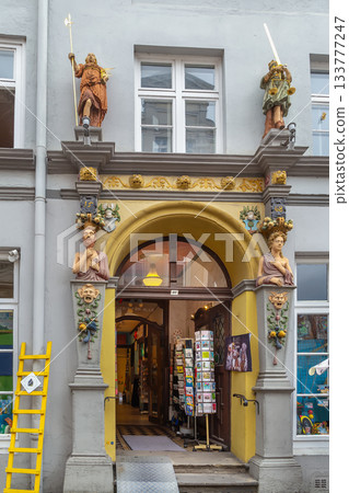 Building portal in Luneburg, Germany Building portal in Luneburg, Germany 133777247