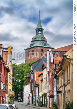 Street in Luneburg old town, Germany Street in Luneburg old town, Germany 133778084