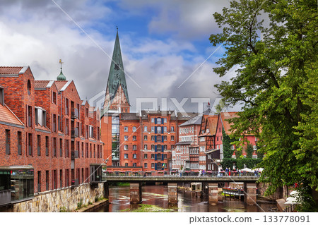 Cityscapy in Luneburg, Germany 133778091
