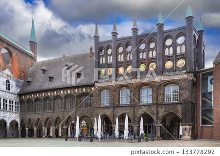 Lubeck Town Hall, Germany Lubeck Town Hall, Germany 133778292