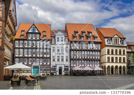 Marktplatz square in Hildesheim, Germany Marktplatz square in Hildesheim, Germany 133778396