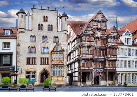 Wedekindhaus and Tempelhaus in Hildesheim, Germany Wedekindhaus and Tempelhaus in Hildesheim, Germany 133778401