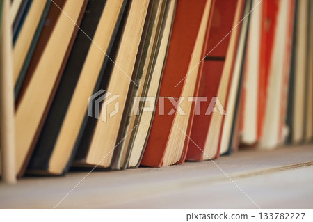 Books in a lbrary Books in a lbrary 133782227