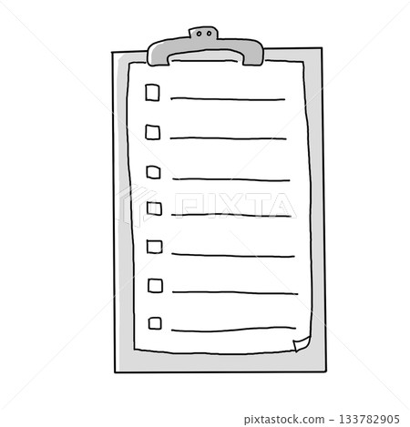 Binder and paper clips 133782905