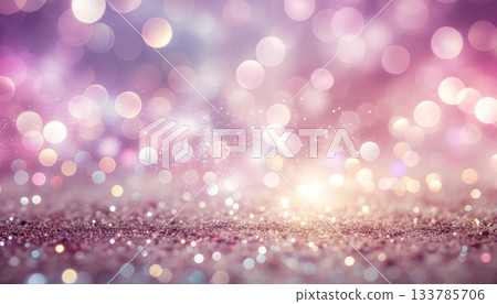 一張簡單的背景圖片，上面有可愛的粉紅色閃爍燈光。 133785706