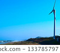 Windmill on the beach 133785797