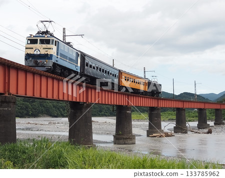 Oigawa Railway Express Okuoi No. 1 Fuji Headmark Nukuri Station - Kawane Onsen Sasamado Station Cut 5 Oigawa Railway Express Okuoi No. 1 Fuji Headmark Nukuri Station - Kawane Onsen Sasamado Station Cut 5 133785962