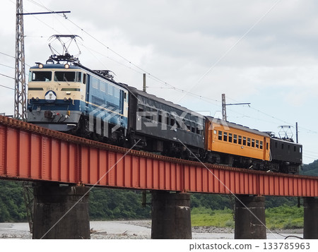 大井川鐵道特快奧井1號富士頭標努庫里站～川根溫泉笹間站Cut 4 133785963