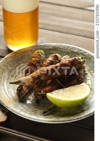 秋葵肉捲 秋葵肉捲 133785990