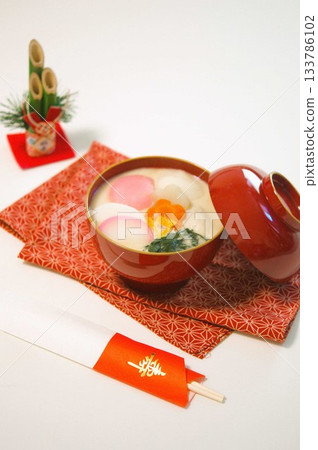  New Year dish 133786102