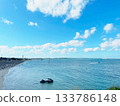 從海上看到的藍天 133786148