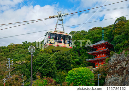 岐阜公園金華山三層塔與索道 岐阜公園金華山三層塔與索道 133786162