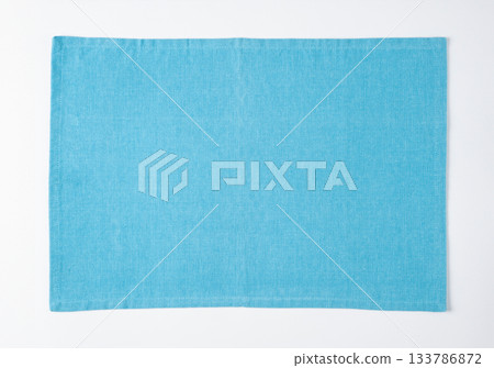 淺藍色餐墊 133786872