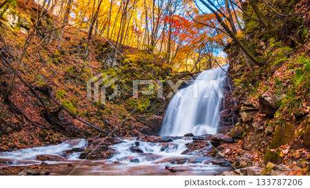 淺間瀑布（秋季） 133787206