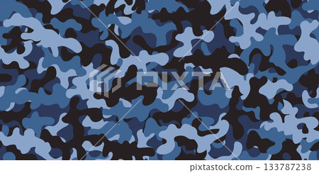 Camouflage pattern - seamless background material Camouflage pattern - seamless background material 133787238